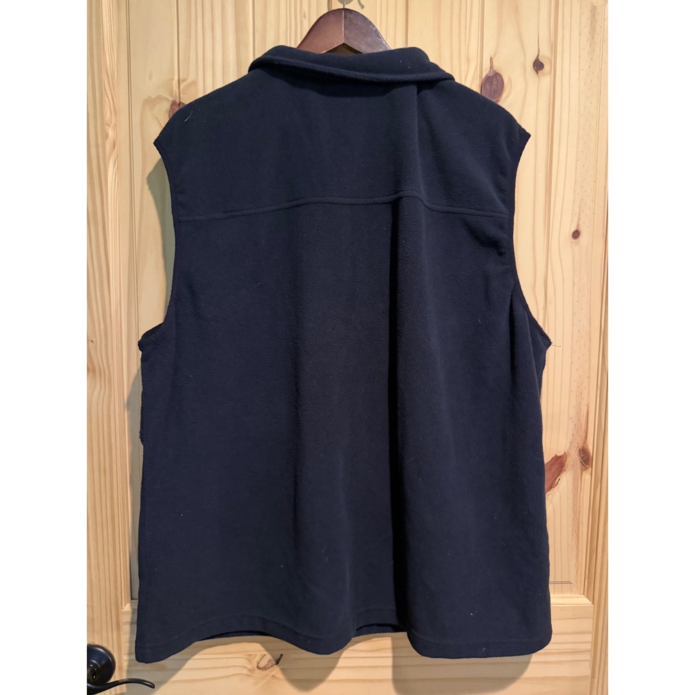 Columbia Mens Steens Mountain Fleece Vest Black Full Zip XXL XM2696 - Picture 3 of 7